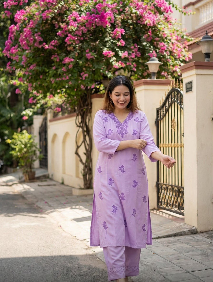 Handcrafted Rayon 2-Piece Suit