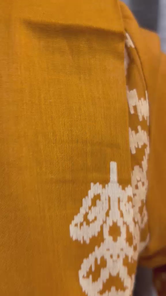 Mustard Jaipuri 3-Piece Dress